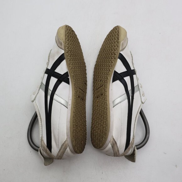 Asics Onitsuka Tiger Mexico 66 Men’s 7 White Leather Athletic Sneakers DL408 - Picture 7 of 11